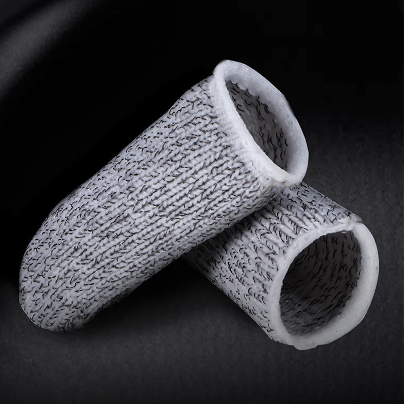 1 Pair L1 R1 Breathable Mobile Game Controller Finger Sleeve Touch Trigger for Fortnite PUBG Mobile Rules of Survival Gatillos