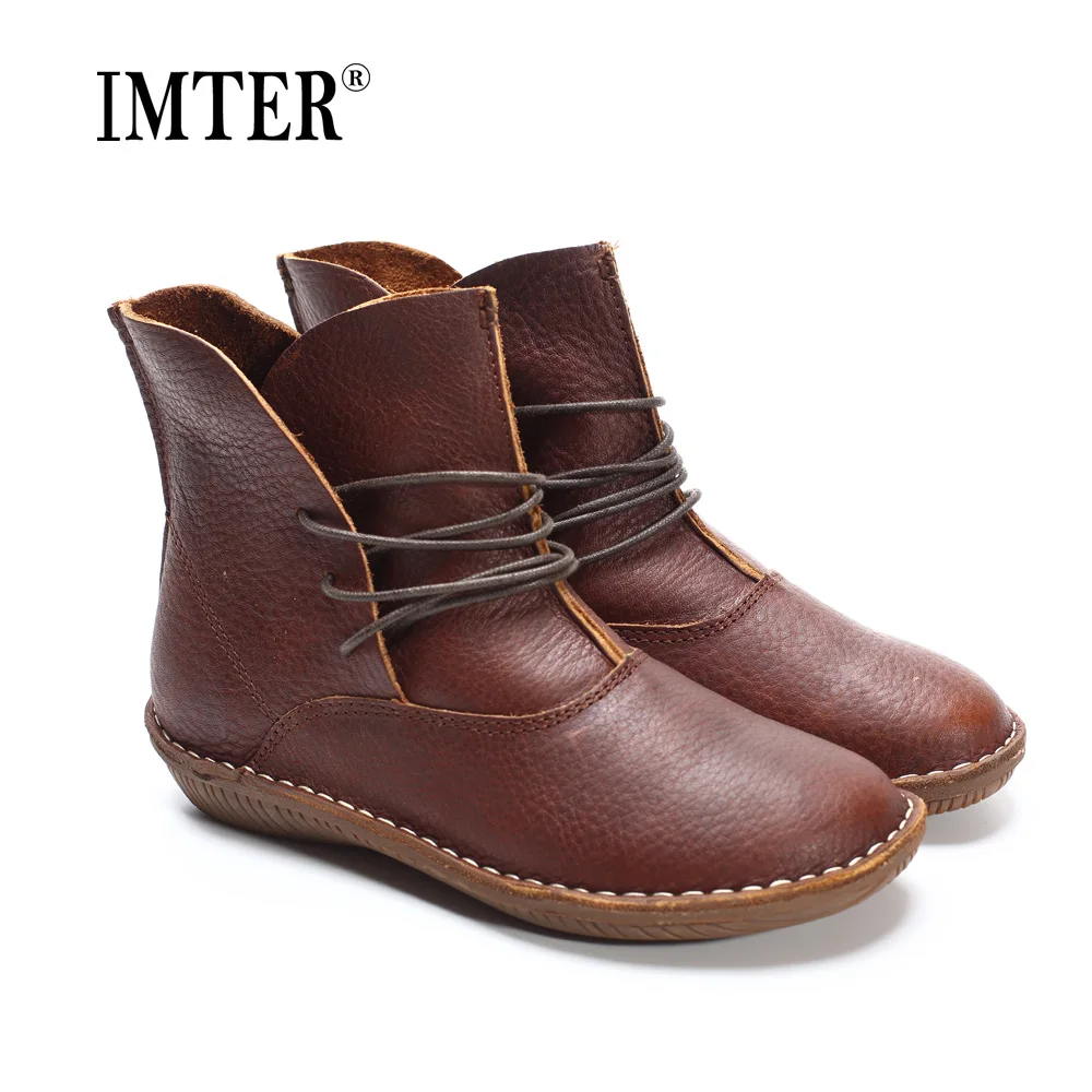 designer ankle boots flat