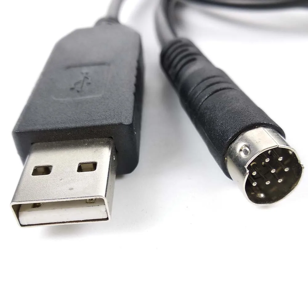  DIN 8pin USB RS232 MD 6 adapter Cable usb 
