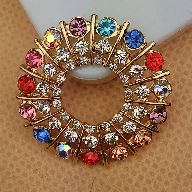 New Arrival Crystal Rhinestone Alloy Button Stickers Gold Tone Metal Patch Sticker Fit for Cell Phone Case Bow DIY | Украшения и
