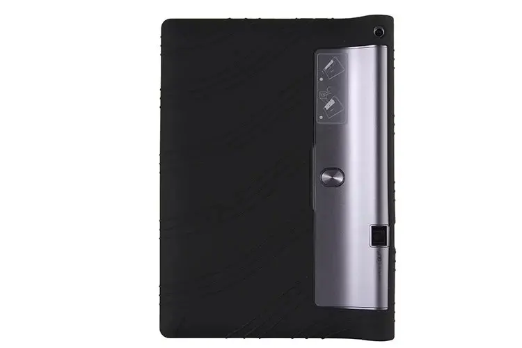 

New Tab3 plus Soft Silicone Back Cover case for Lenovo YOGA Tab3 Tab 3 plus YT3-x703f 10.1" tablet Protective shell Case+stylus