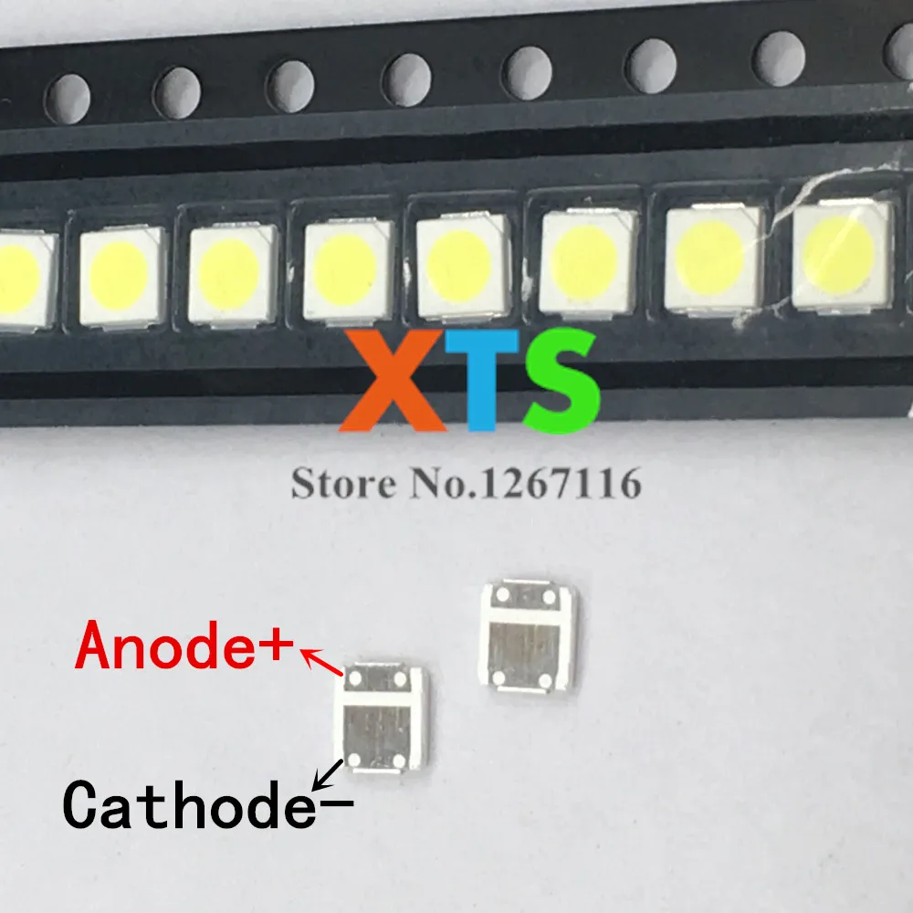 

100PCS High Power SMD LED 1W 3V Cold White 3030 LED Diode LCD Back light Lighting Television Backlit Back-light LED TV Backlight
