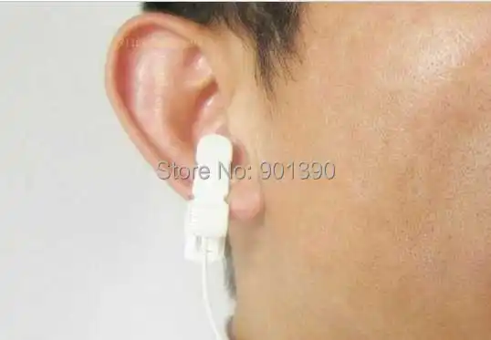 Tens массаж, электромышечная стимуляция ушной зажим соединение для электрода свинца 3,5 мм провод для сна бессонница машина для терапии акупунктурой массажер для похудения