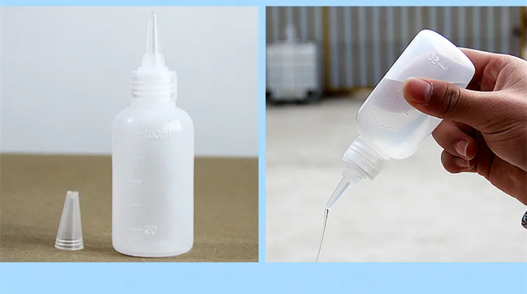 Прочные пластиковые бутылки 100 мл герметичный пустой флакон-капельница для жидкости, масла, цветной пигмент горячая распродажа