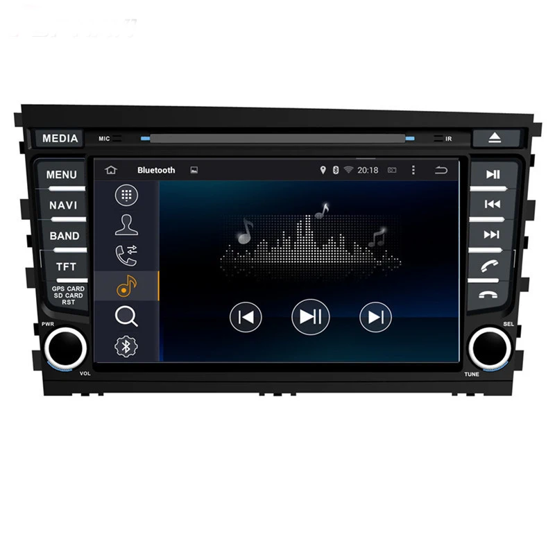 Clearance 8 inch Android 9.0 Car DVD Player GPS for HYUNDAI MISTRA 2013-  octa 8 core 4g ROM 64g RAM radio navigation PX6 stereo auto 4