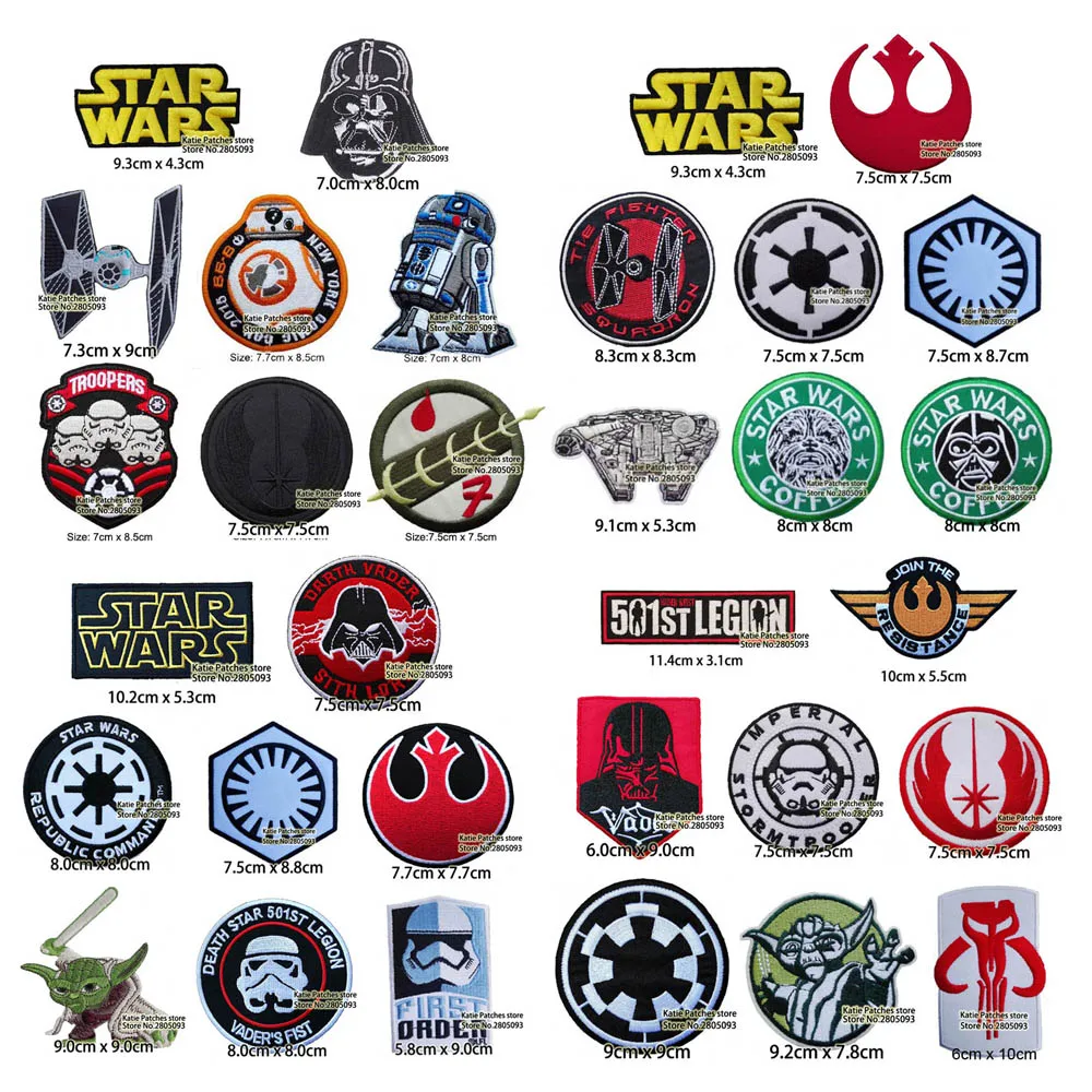 Star Wars Nice item Jedi Order design iron on patch
