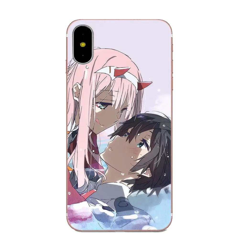 Мягкий ТПУ милый чехол аниме Darling In The Franxx для Xiaomi Mi3 Mi4 Mi4C Mi4i Mi5 Mi 5S 5X 6 6X A1 Max Mix 2 Note 3