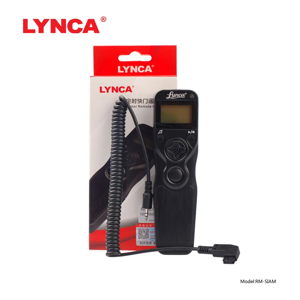 

LYNCA RM-S1AM Timer Remote Shutter Release for Sony RM-S1AM Commander Alpha A100 A200 A300 A350 A500 A550 A700 A850 Accessories