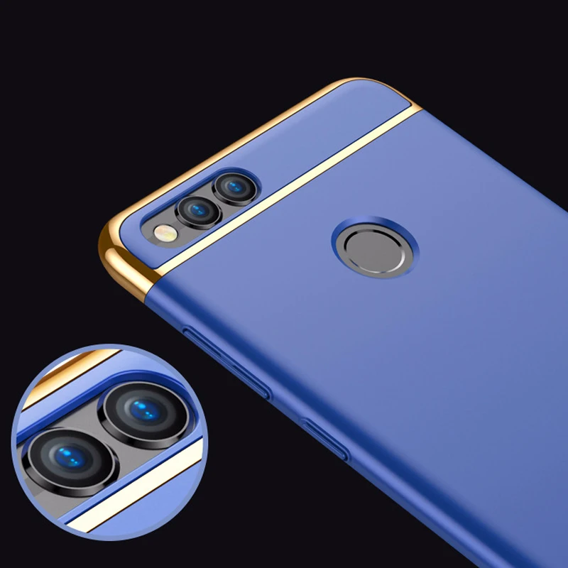 Роскошный чехол KaiNuEn для Huawei Honor 7X 7 5 X 5X задняя крышка телефона из жесткого