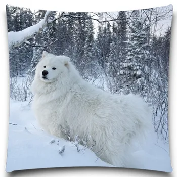 

Animal Cushion Cover Dogs Pillow Case sofa chair seat Car Sofa Cushion Home Decorative Pillow Covers