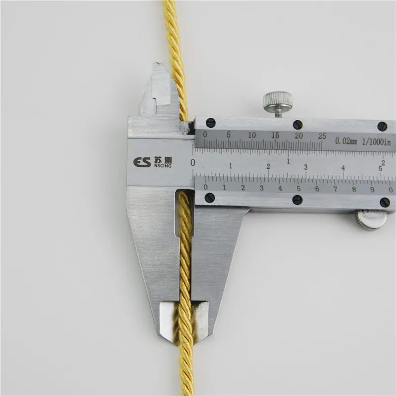 DIY Cord Jewelry findings 3 мм сплошной цвет 3 плетеный шнур декоративный скрученный сатиновый полиэфирный шпагат 20 м/шт. DS217