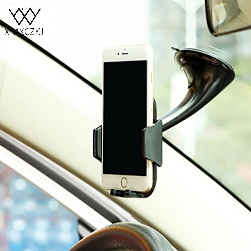  XMXCZKJ Universal Mobile Phone Stand Car Windshield Mount Phone Holder 360 Adjustable For iPhone Sa