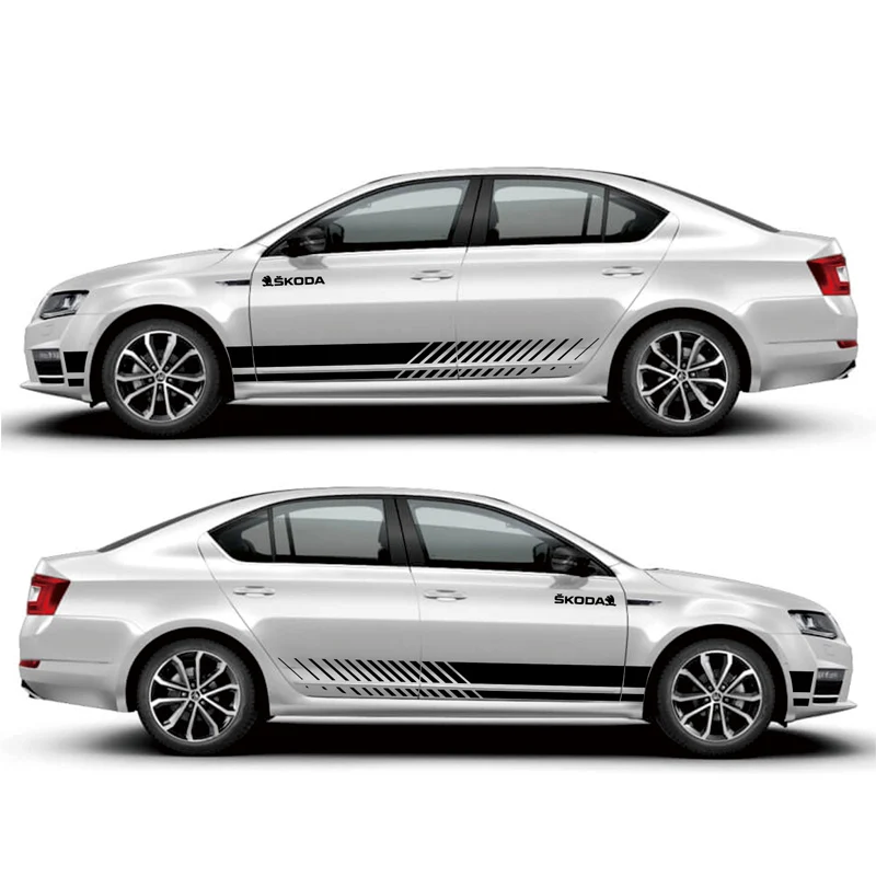 Автостайлинг TAIYAO Спортивная Автомобильная наклейка для Skoda Octavia стикер Mark Levinson