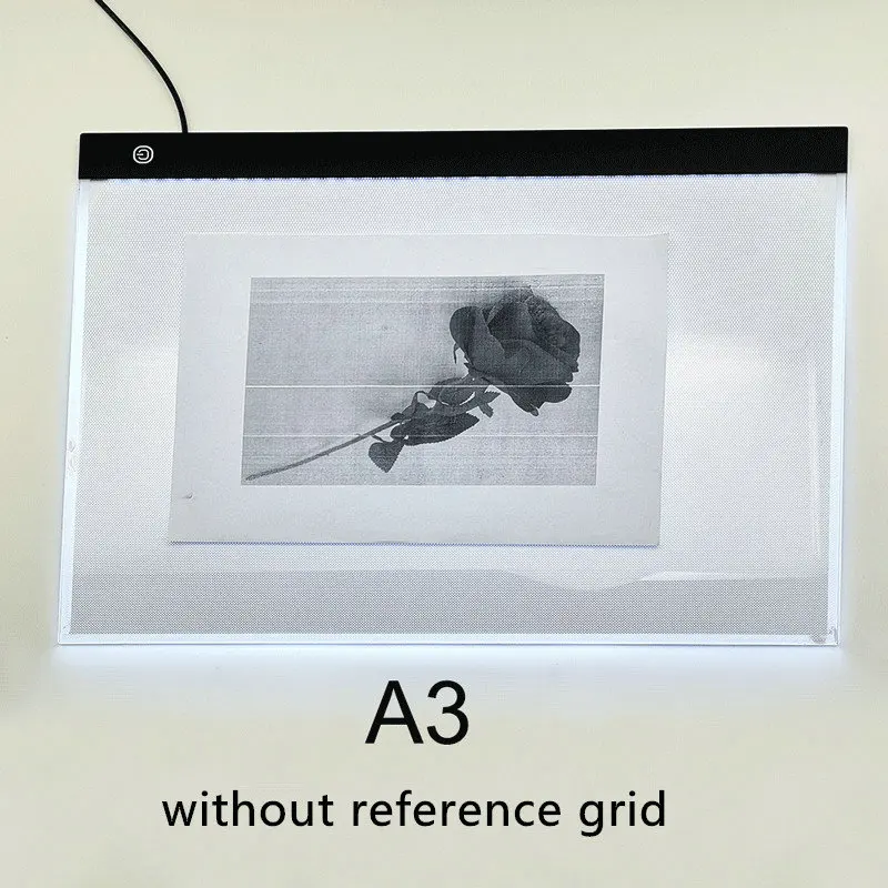 LE002 Digital Graphic Tablet A4 Led Painting Tracing Board Copy Pad Panel Drawing Artist Portable Ultrathin Light Box Drawing Board A3_