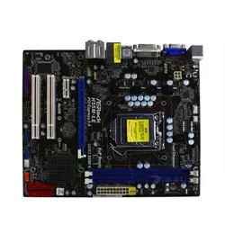 Для ASRock H55M-LE оригинальная материнская плата LGA 1156 DDR3 H55 H55M LE настольная материнаская плата SATA II системная плата используется