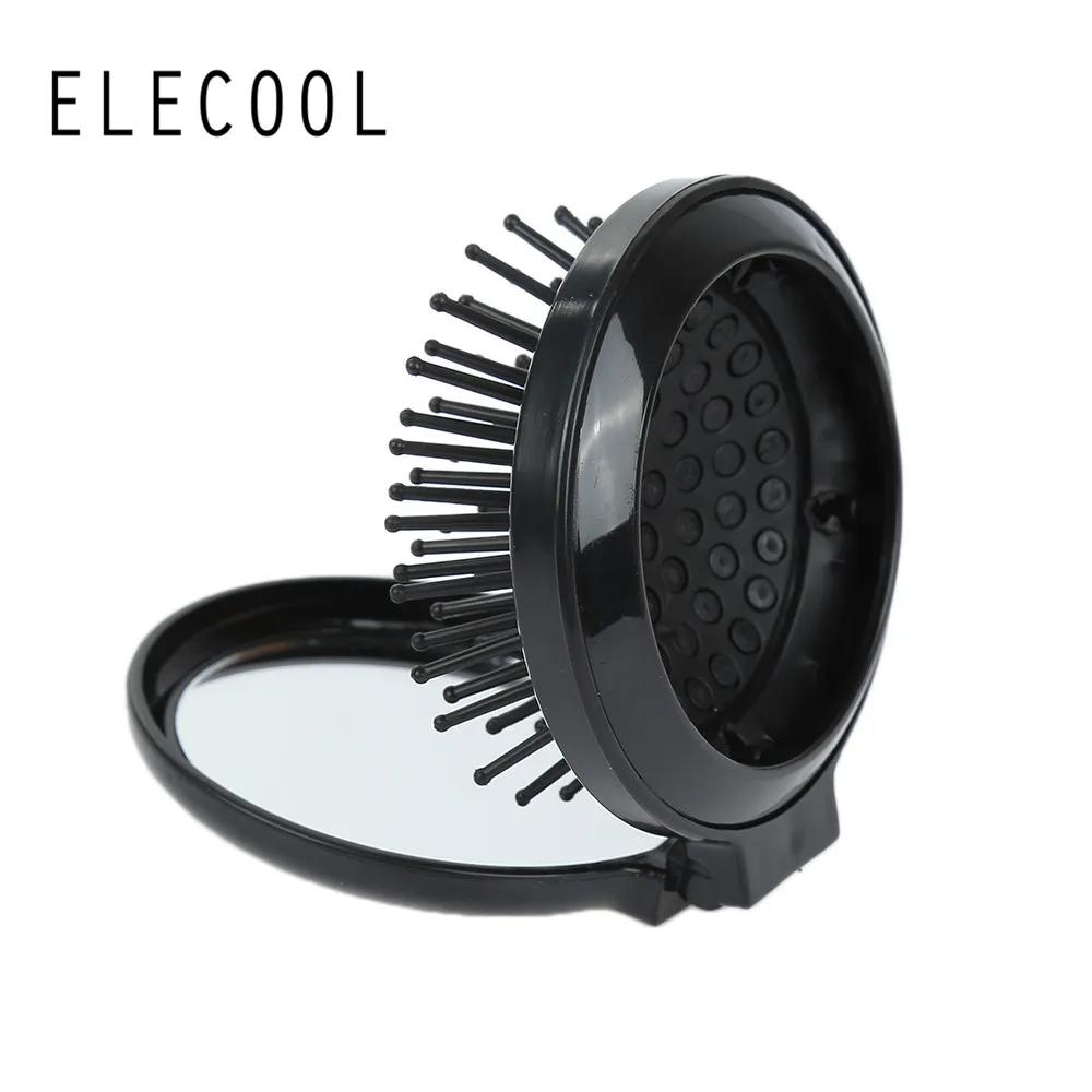 1 шт. расческа для массажа волос с подушкой безопасности|folding comb|comb with mirrormassage comb |