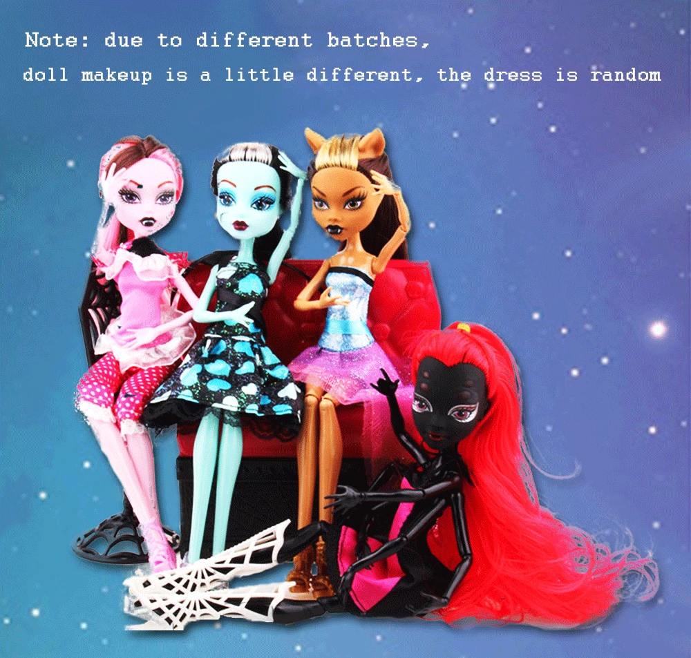MOMEMO Monster Doll высокое качество общие мероприятия подарок модные куклы пластиковые монстр игрушки кукла для девочек Специальные куклы подарок