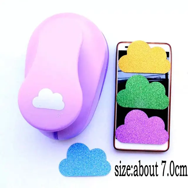 3.5cm 7.0cm Clouds shape of craft punch paper punches scrapbooking