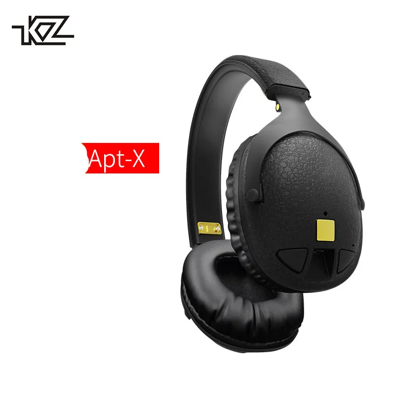 Original KZ LP5 Latest Bluetooth Earphone Apt-X Wireless Headphone + Wired Bass Headset Portable Headband Foldable Headphones