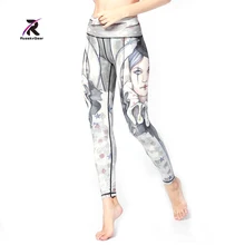 Yoga Pants New Running Trousers Workout Clothes Sport Slim Fitness Sports Women Gym High Waist Leggings for Female HK2841