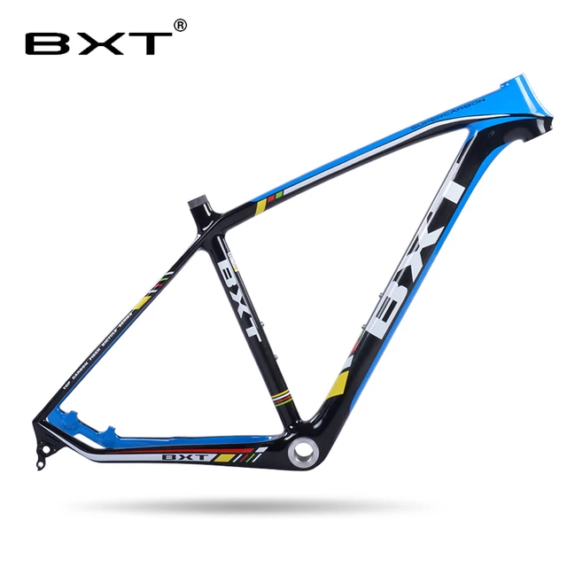 Cheap 2016 NEW cheap carbon frame T800 3K Full Carbon MTB Frame 29er For thru axle carbon Mountain Bikes frame match fork Free Ship