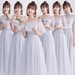 Невесты Свадебная вечеринка элегантное платье Для женщин полной длины улучшилось Cheongsam Винтаж вышивка цветок Qipao сексуальное Vestidos