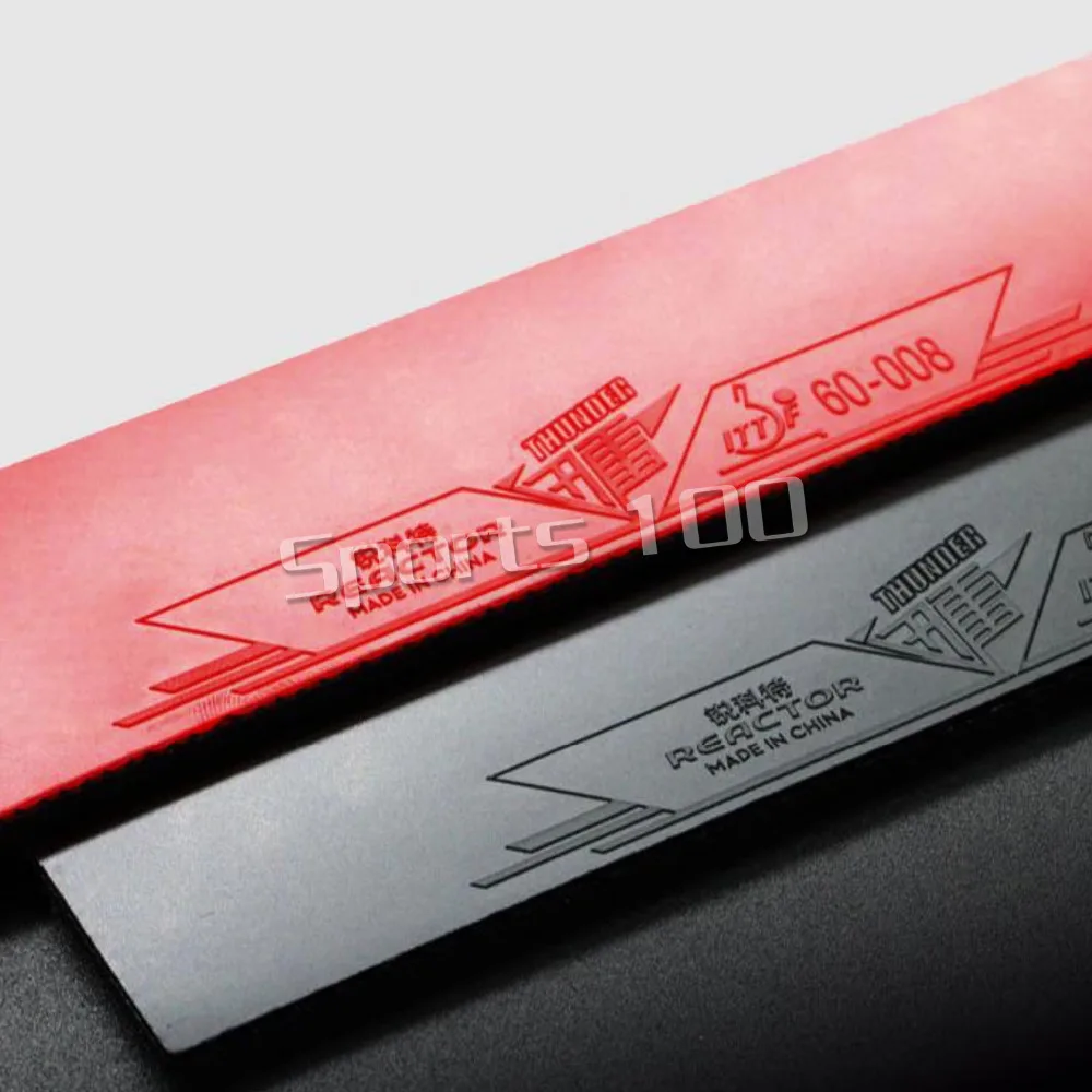 الأصلي مفاعل الرعد النقاط في 40 + تنس طاولة بينغبونغ المطاط مع الإسفنج تنيس دي ميسا