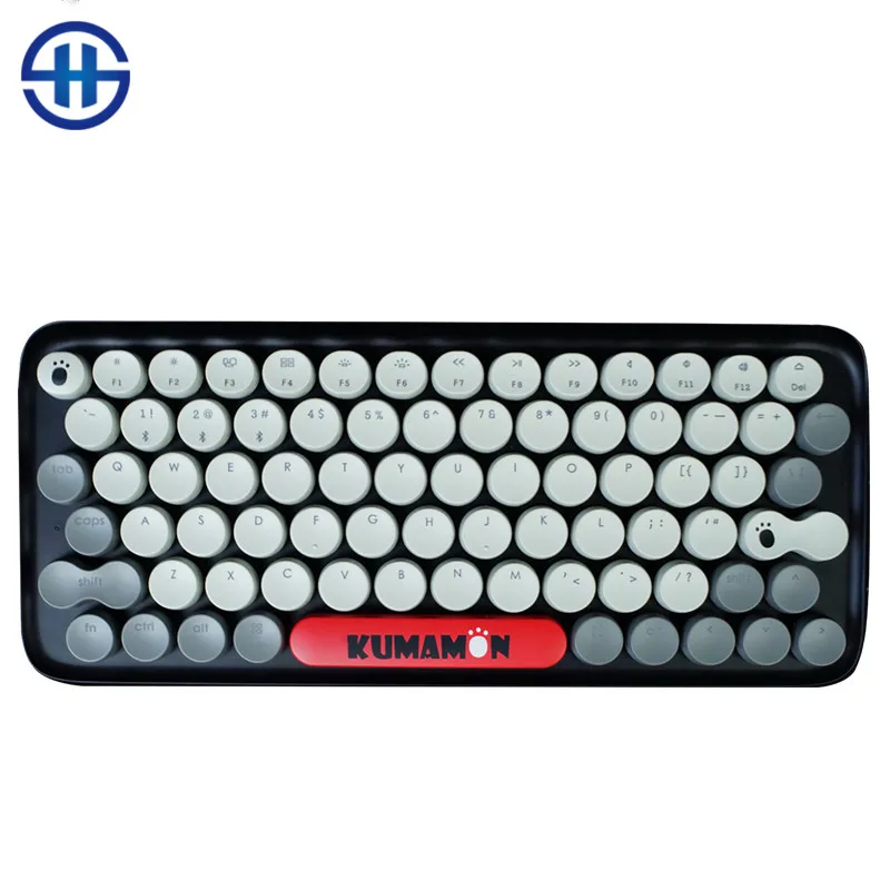 Lofree Dot Bluetooth Mechanical Keyboard Wireless Backlit Round button