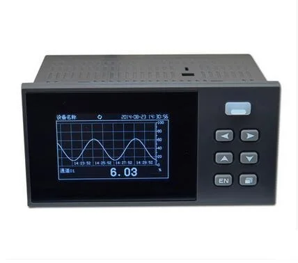 

1~4 Channel Paperless Recorder temperature pressure current voltage records Logging 320x200 LCD USB Modbus