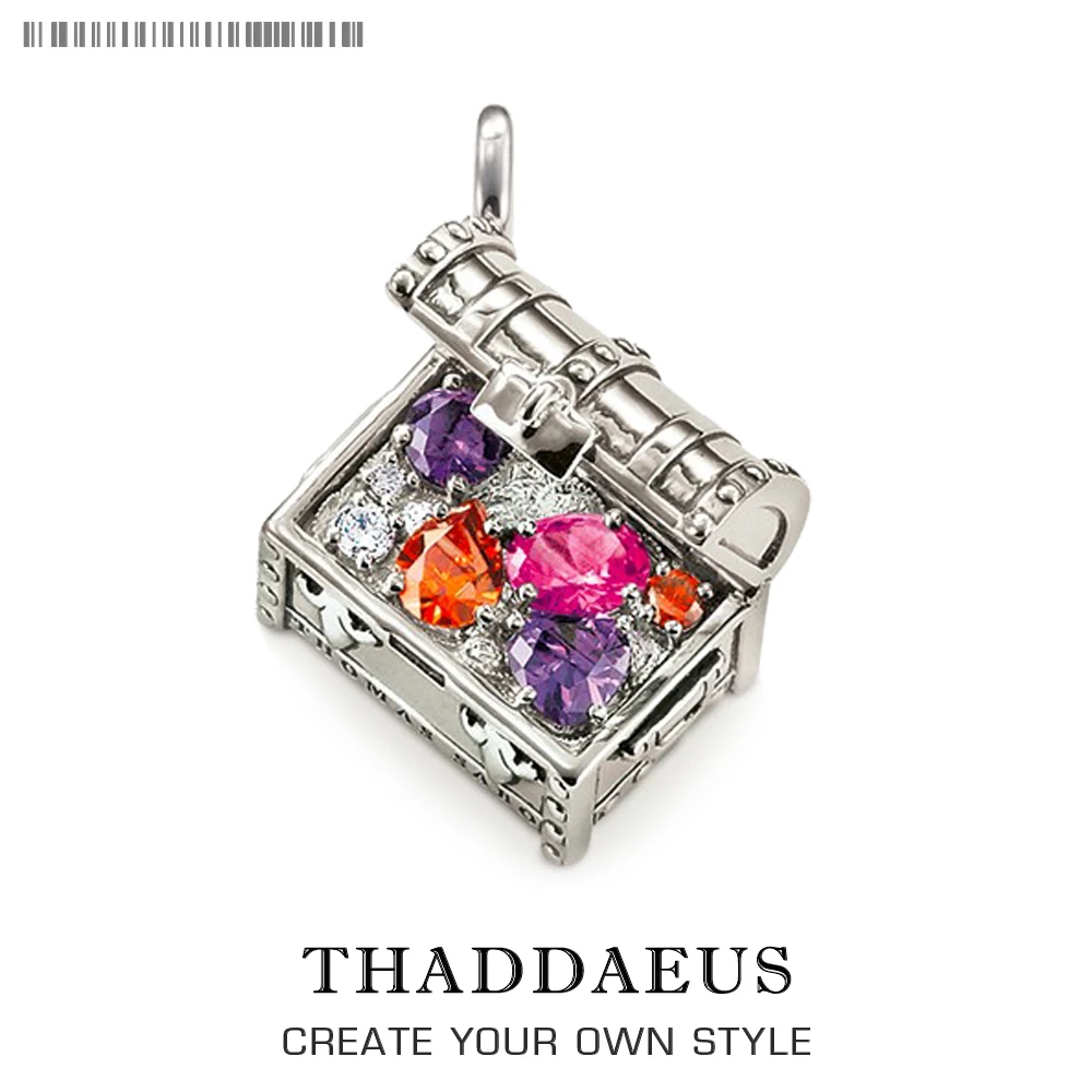 

Pendant The Chest Zirconia,2017 Fashion Jewelry Thomas Style Bijoux 925 Sterling Silver Accessories Gift For Ts Woman Rebel Men