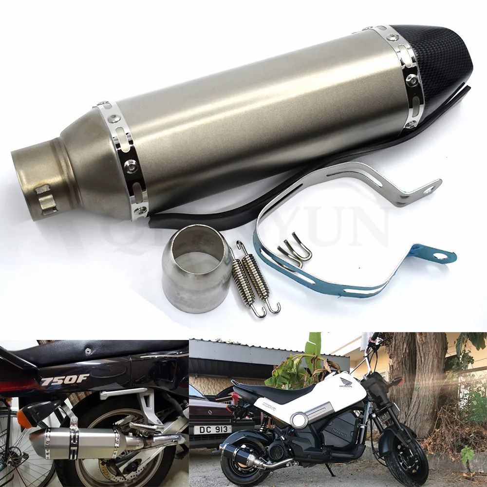 

for Motorcycle parts Exhaust Universal 51mm Stainless Steel Motorbike Exhaust Pipe For BMW XB12R XB12SS XB12SCG 2009 XB12 R SS