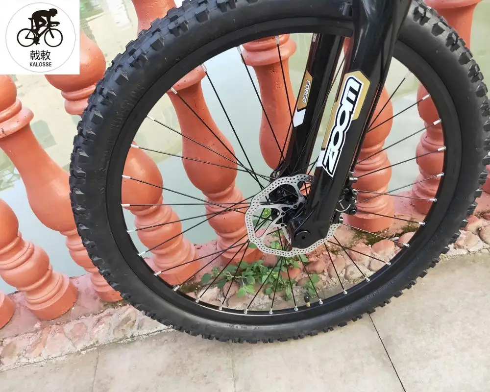 Top 165mm travel soft-tail bicycle  bike  20X110mm hubs   26er mountain bicycle  24 speed Hydraulic brakes 1