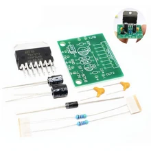 AABB-Tda7297 Плата усилителя запасные части Dc 12V класс 2,0 Двойное аудио кодирование 15W электронный Diy комплект