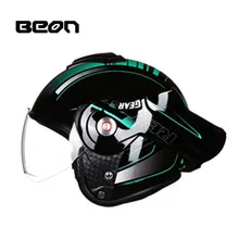 2017 New Netherlands BEON motorcycle half Flip UP face helmet summer uv electric bicycle helmets safety hat size M L XL