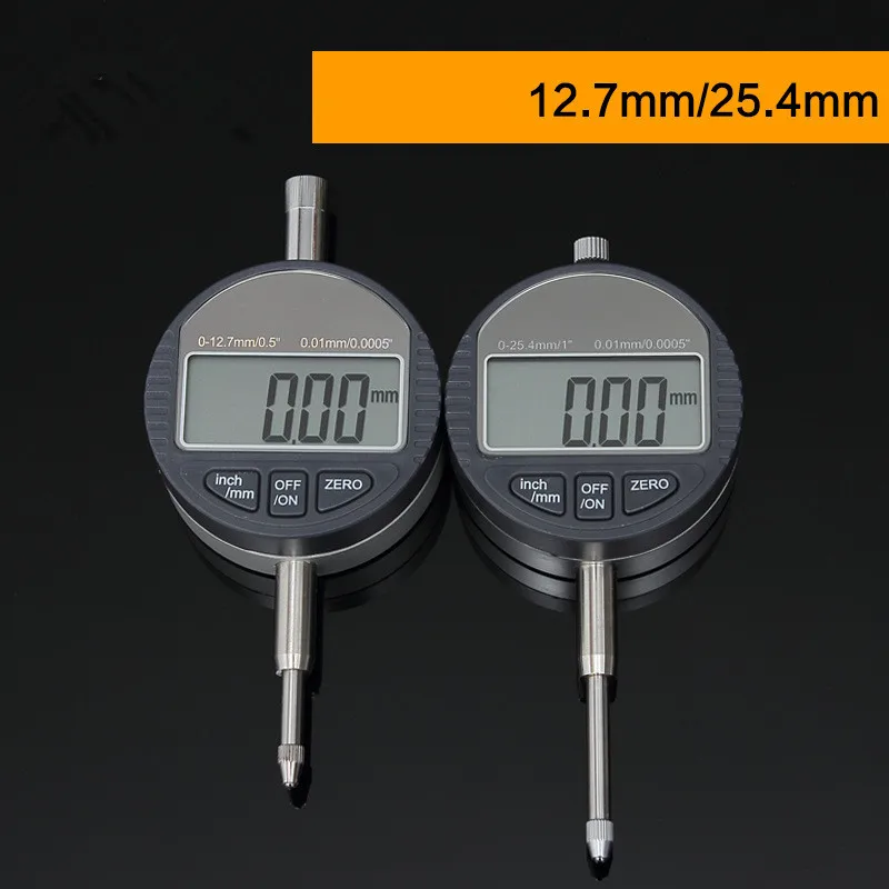 0-12.7mm1 Range Gauge Digital Dial indicator Precision Tool 0.01mm0.0005 Tester Tools 5
