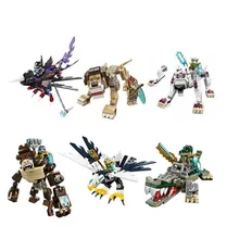 Qigong legendary animal editon 2 CHIMAED Super Heroes font b Figure b font Building Blocks Bricks