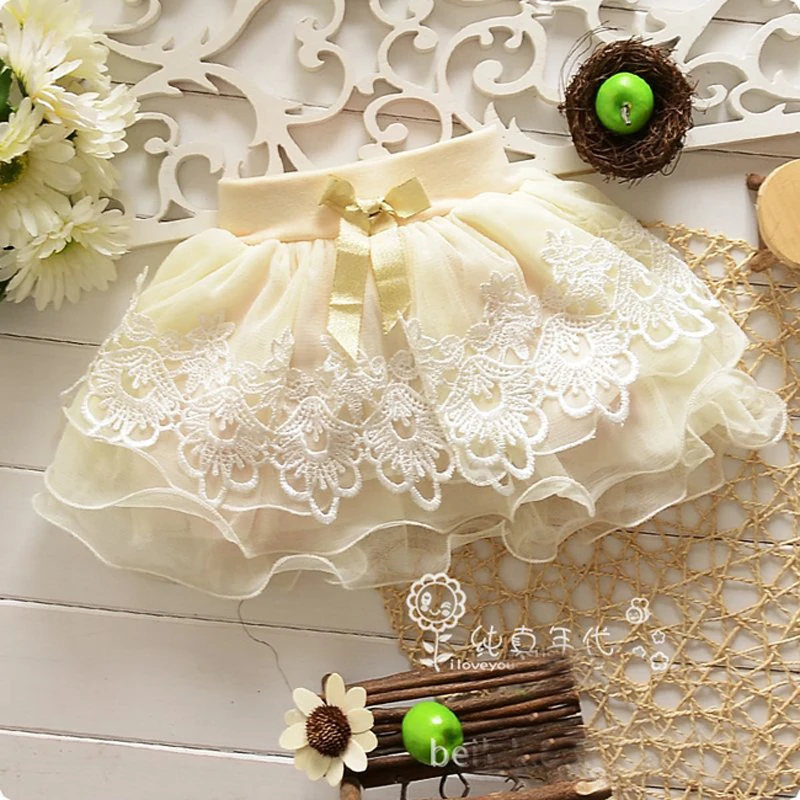 Детская мини-юбка принцессы для маленьких девочек платье-пачка с бантом короткая юбка