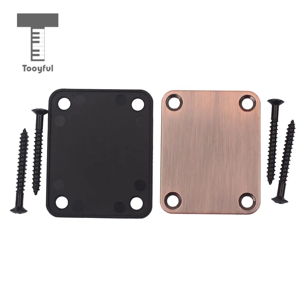 Tooyful Handmade Unfinished Guitar Wood Body with Neck Plate Gasket Luthier Tools for Strat ST Electric Guitar