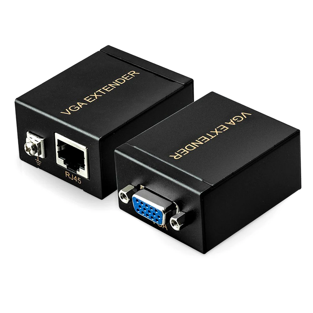 Купить высокое качество 60 м Разъем VGA сигнала сети расширитель ...