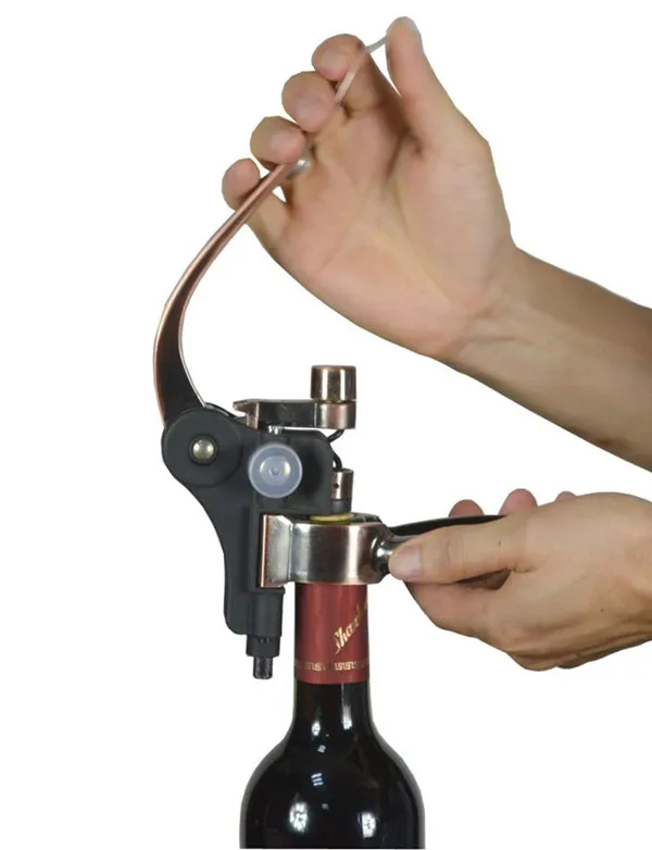 wholesale 10piece Rabbit corkscrew wine opener Metal Handle
