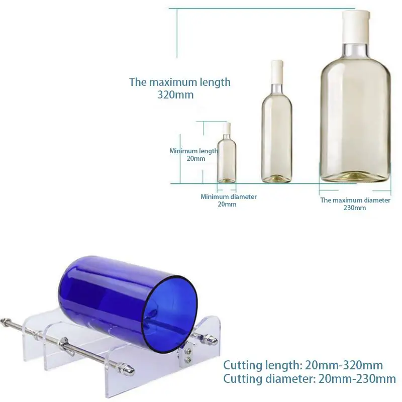 Стекло бутылку Резак Профессиональный инструмент для бутылок резки Стекло бутылку резак DIY Cut станков вино пиво