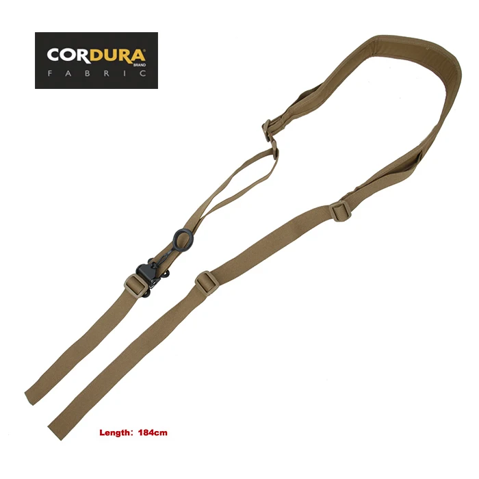 

TMC OIA Tactical Padded Rifle Gun Sling Fast Adjust 2 Point Coyote Brown(SKU051172)