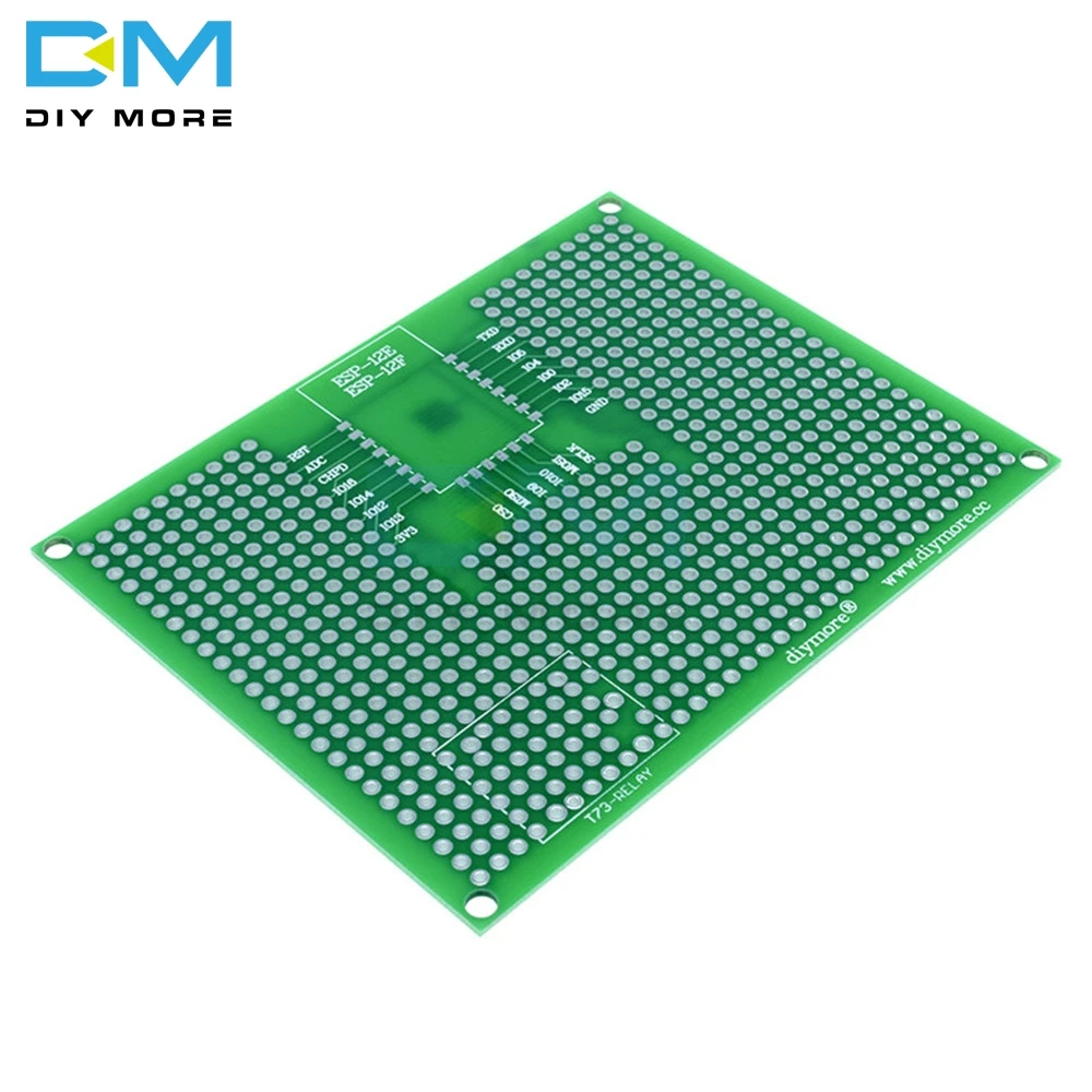 7x9 см 70X90 мм Прототип PCB макетная плата для ESP8266 ESP-12F ESP-12E ESP12 ESP32 ESP-32S двухсторонний Прототип PCB