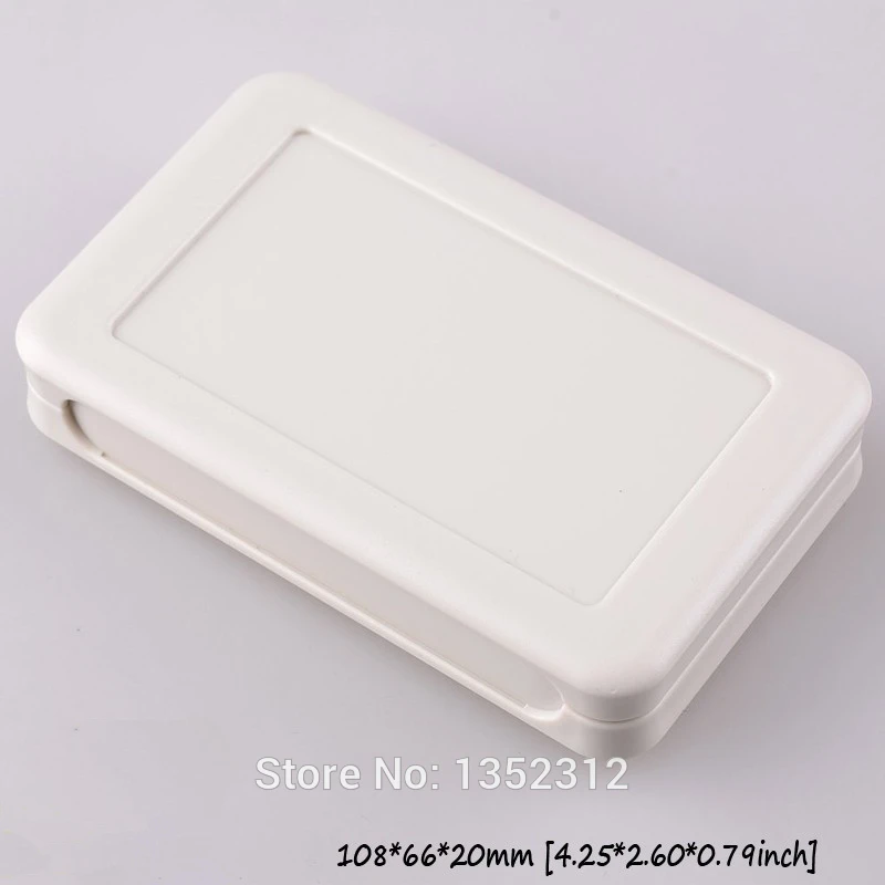 

Free shipping one pcs 108*66*20mm plastic handheld enclosure project box for electronic instrument case abs junction box