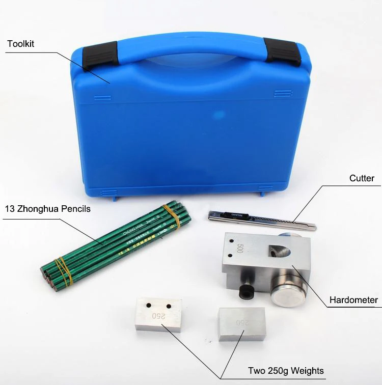 Dureza equipamento de testes lápis dureza tester