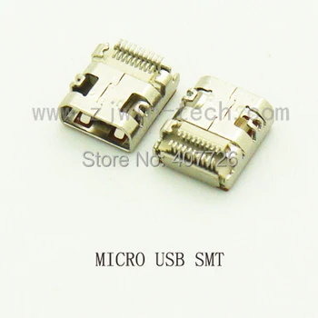 

10PCS Micro HDMI 19pin connector SMT female Micro USB jack for laptop notebook