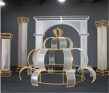 New wedding props iron art film Roman arch wedding background decoration road lead mall beauty Chen furnishings.