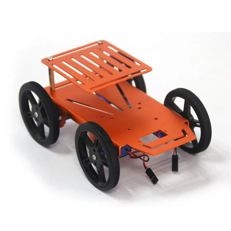 

FEETECH amusing educational smart DIY toy robot kit RC cars 4WD Four-wheel Mobile Platform drive smart car Kit FT-MC-003