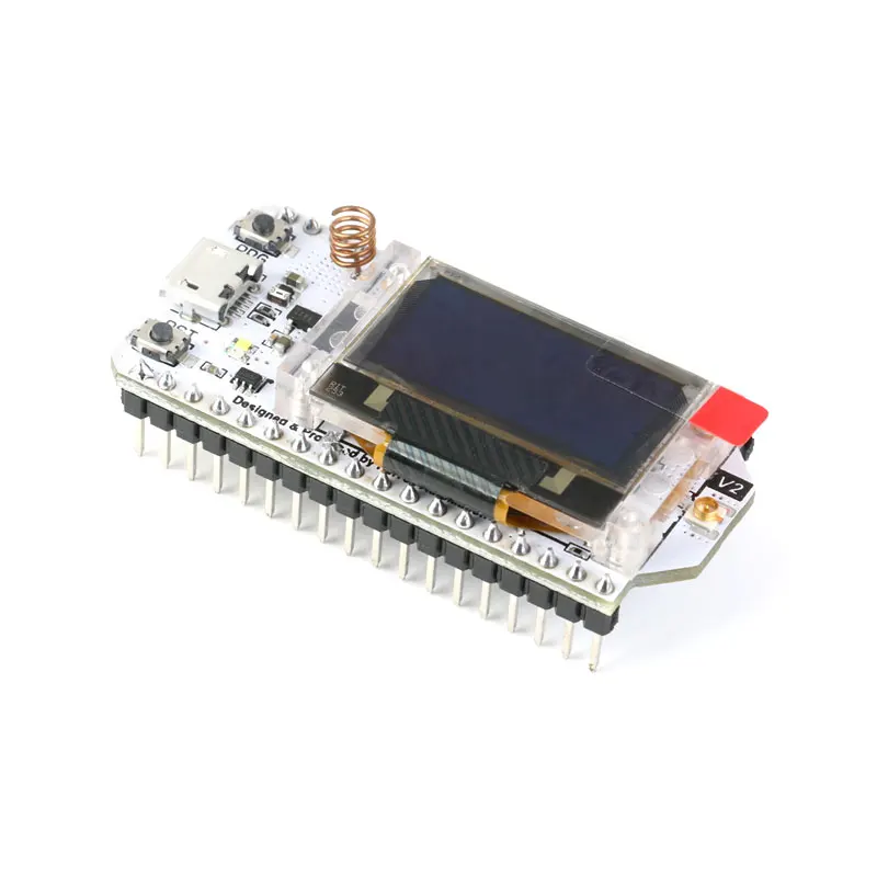 SX1278 ESP32 LoRa 0,96 дюймов синий OLED цифровой дисплей Bluetooth wifi комплект модуль IOT макетная плата 433 МГц для Arduino