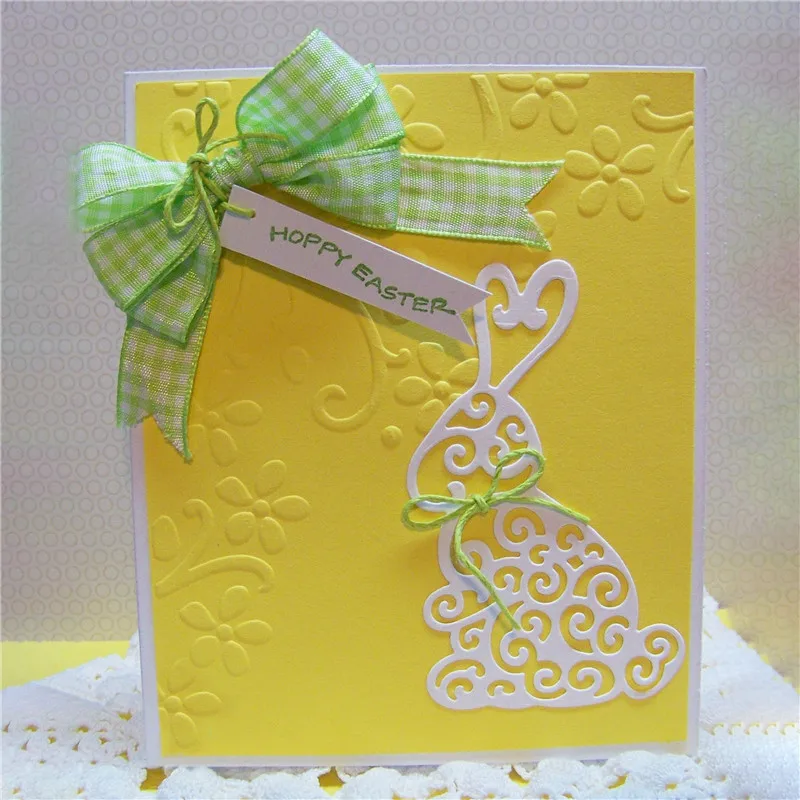 

Eastshape Rabbit Bunny Animal Metal Cutting Dies for Scrapbooking Die Cuts Album Embossing Stencils New 2019 Arrival Decoration